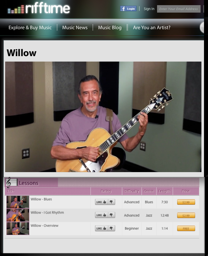 check out the lastest hot website of the music world !